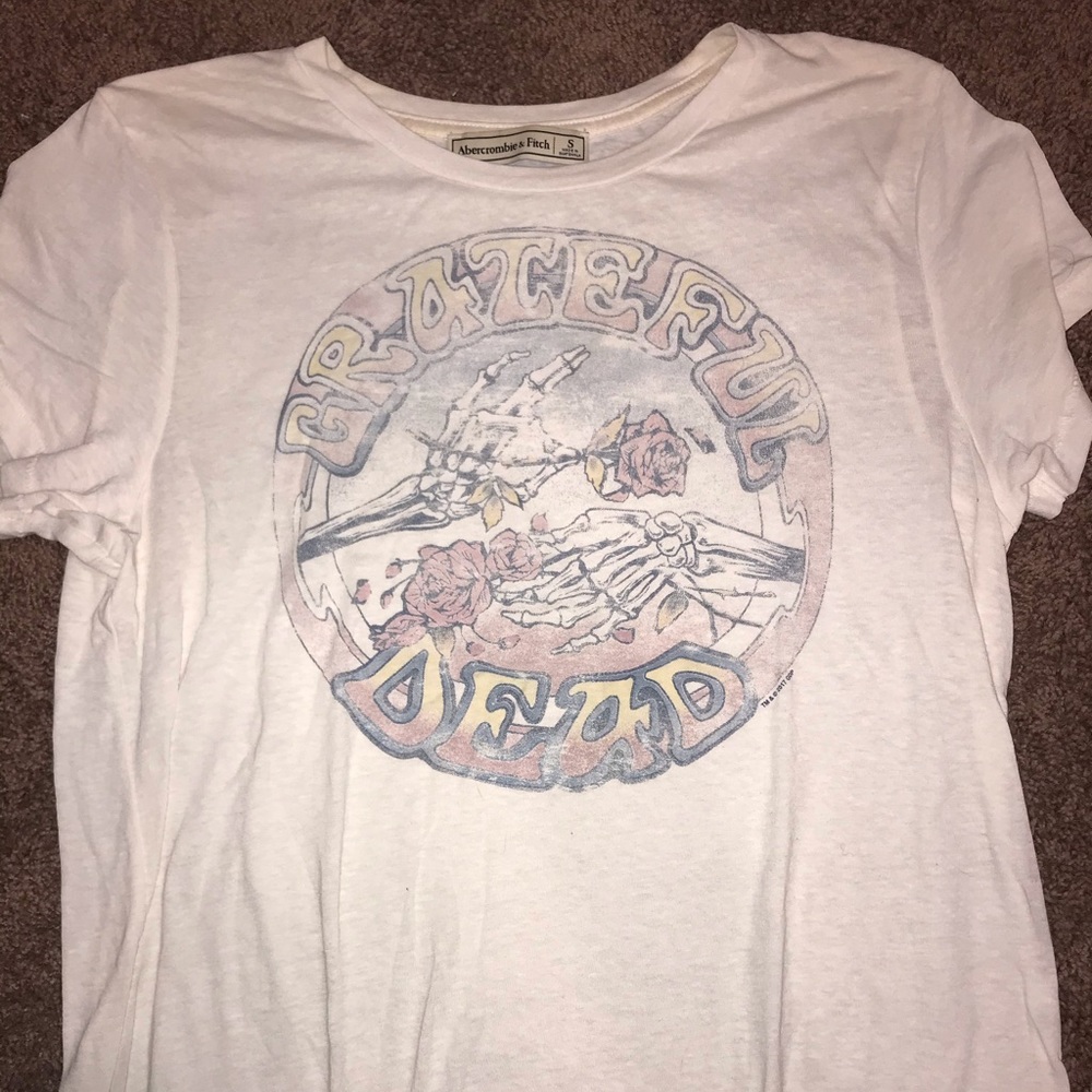 abercrombie band tee